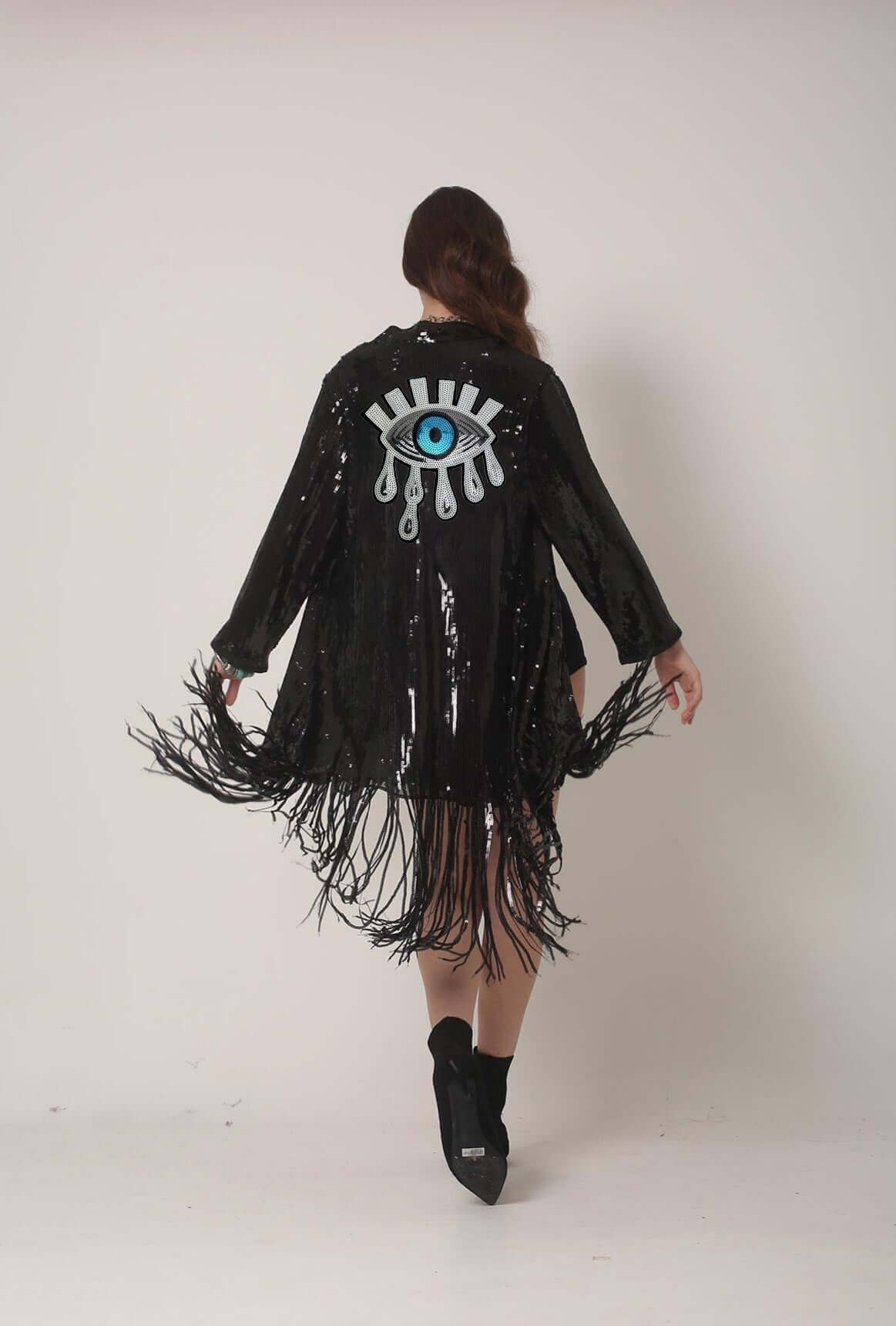 Sequin Kimono