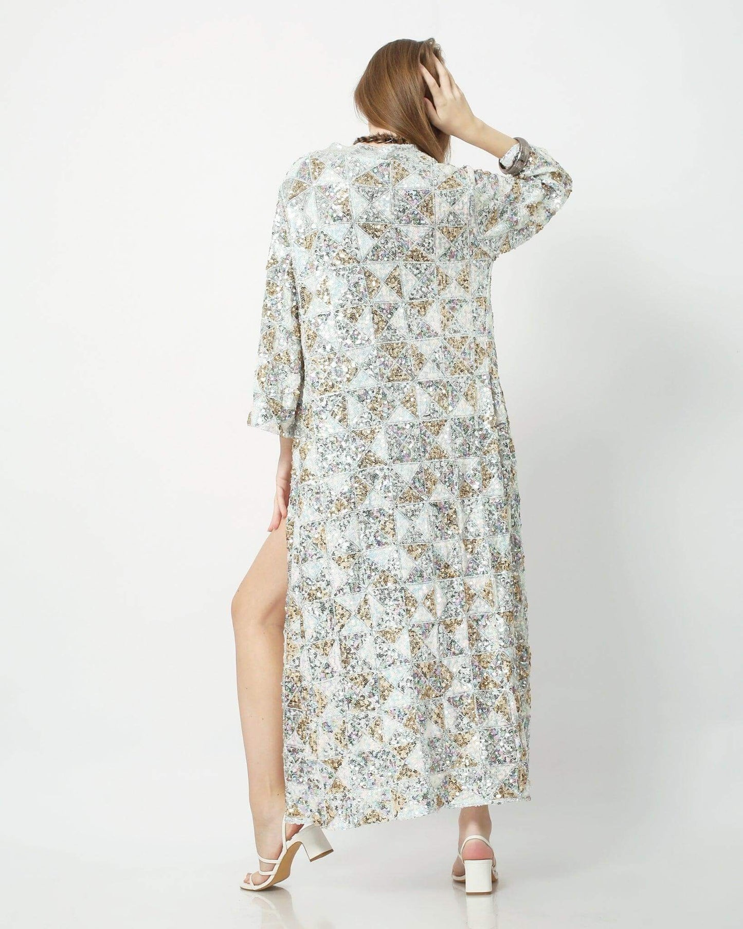 Sequin Kimono