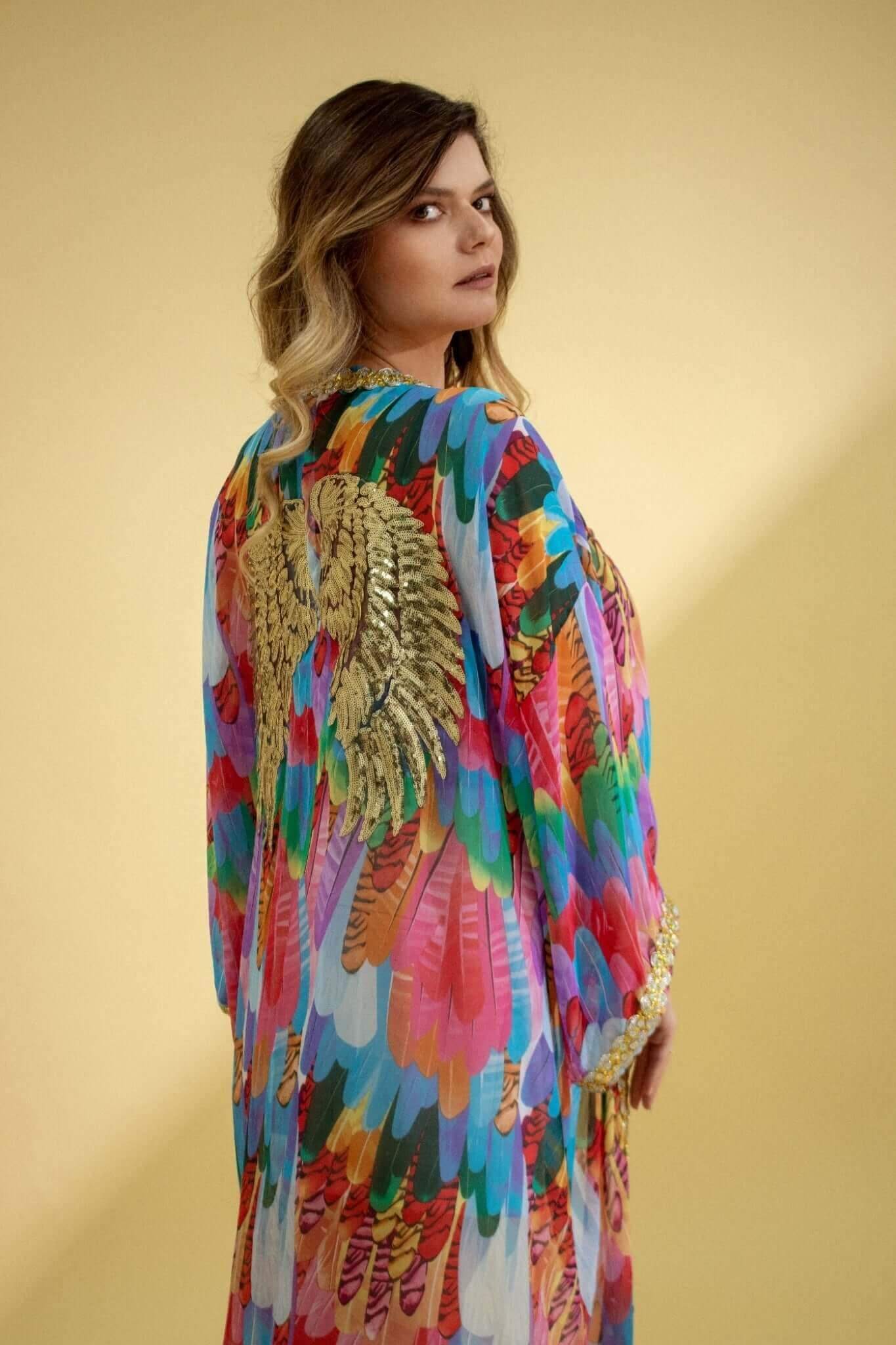 Sequin Kimono