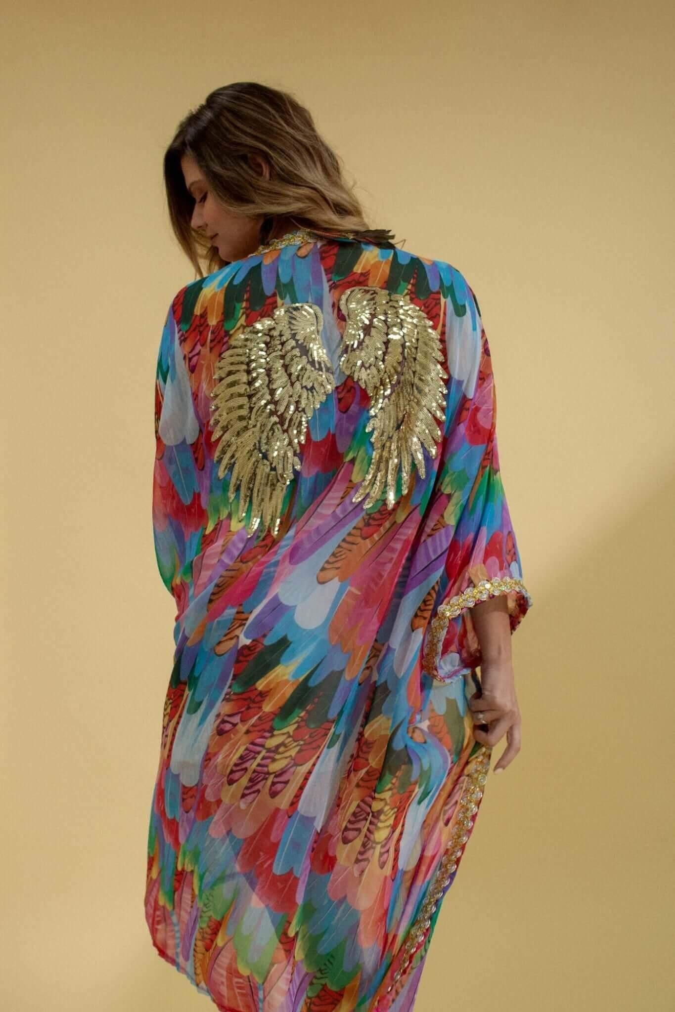 Sequin Kimono