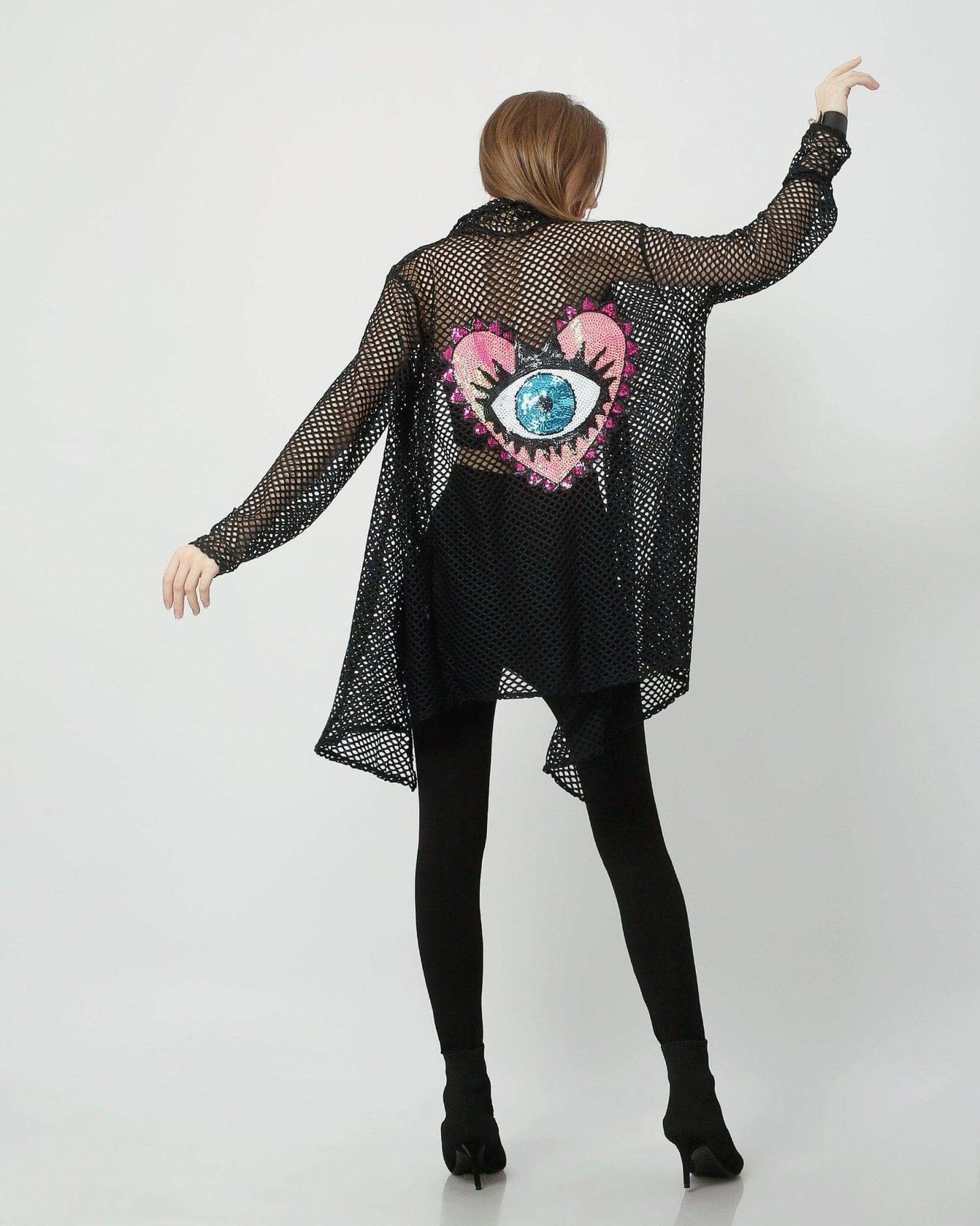 Sequin Kimono