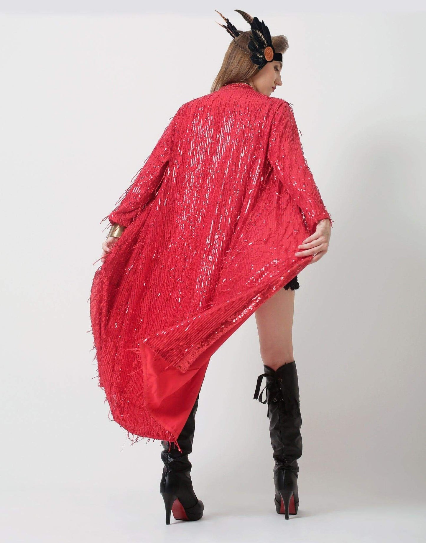 Sequin Kimono