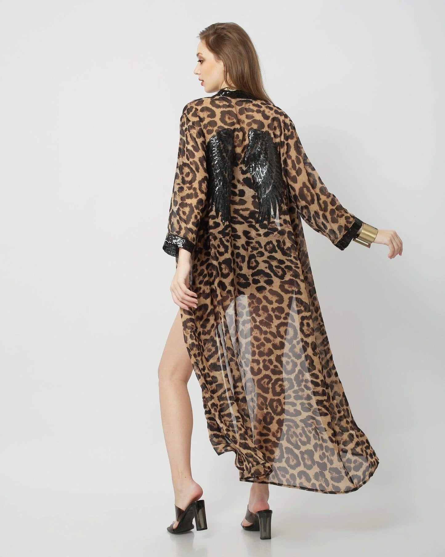 Sequin Kimono