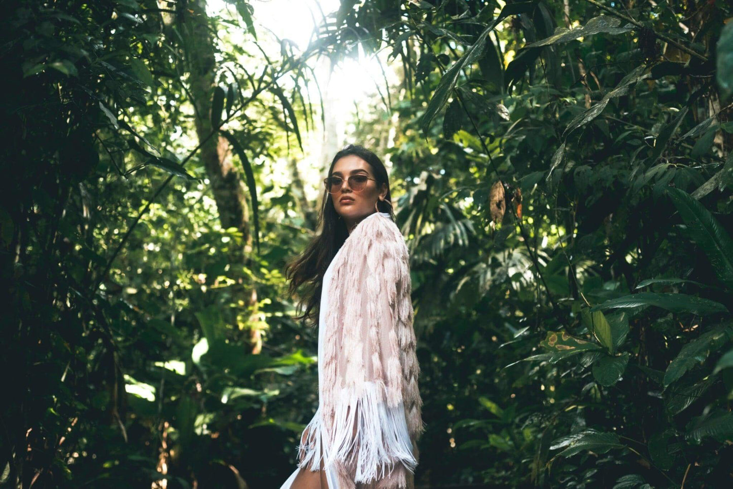 Sequin Kimono