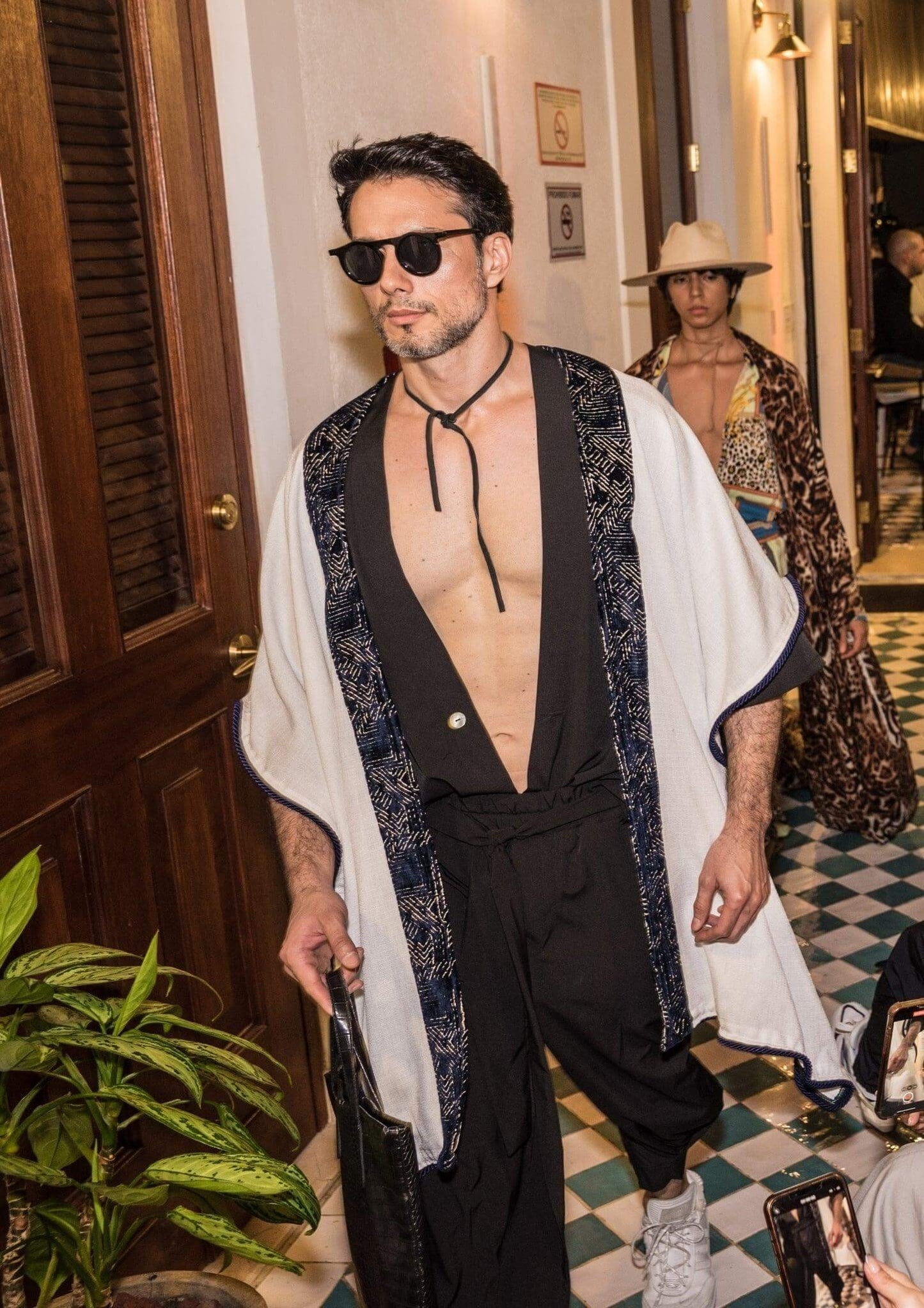Sequin Kimono