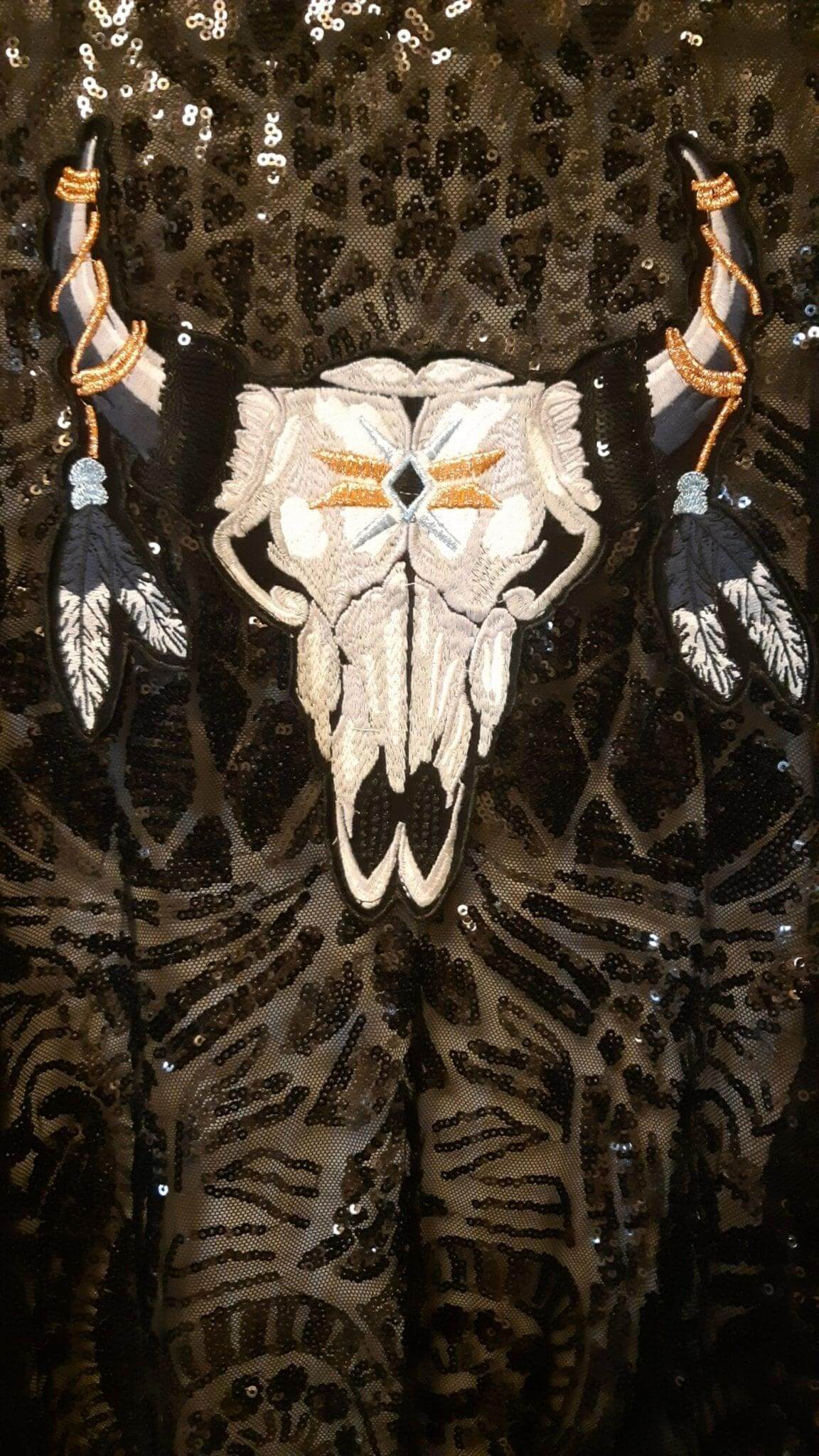 Sequin Kimono