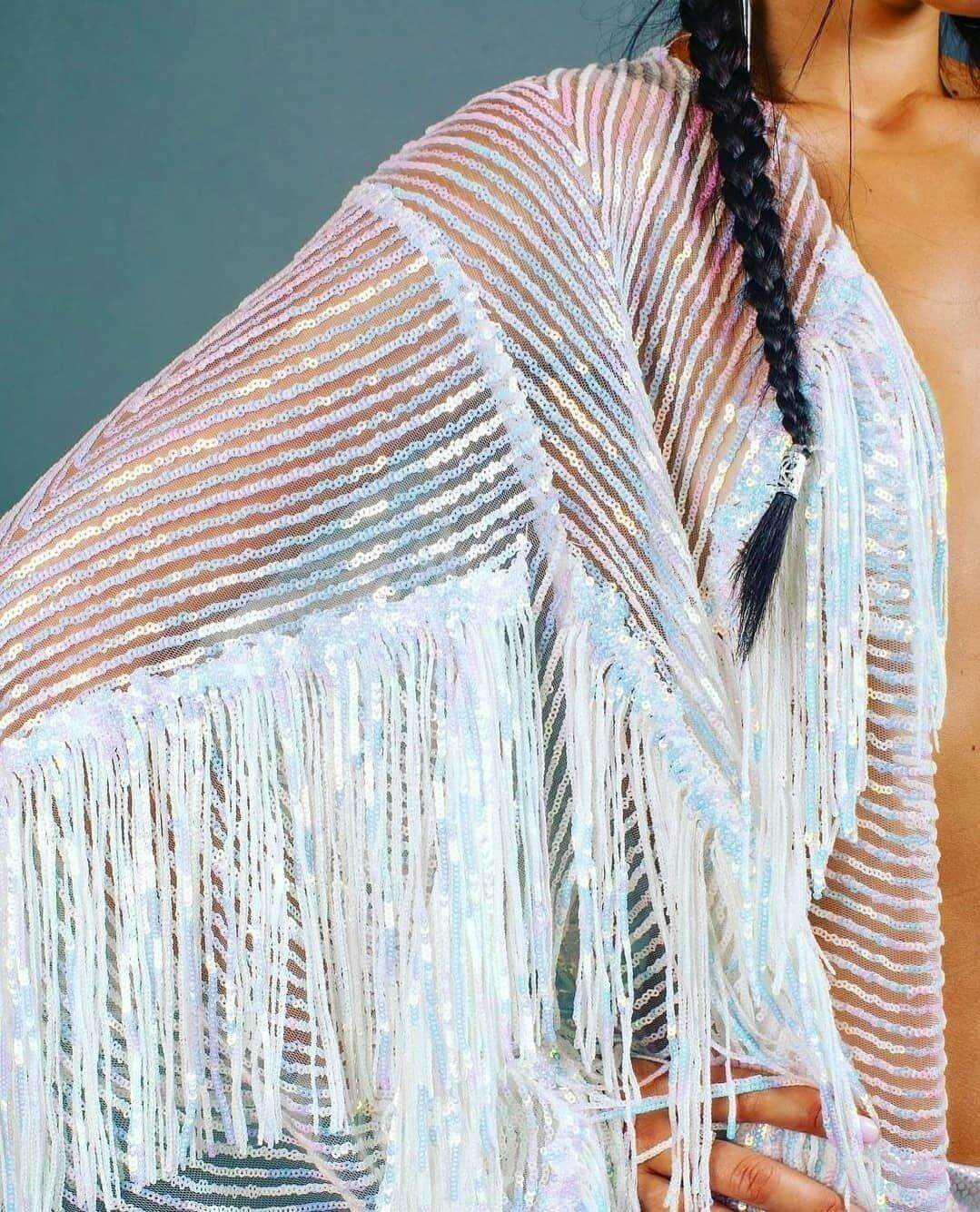 Sequin Kimono