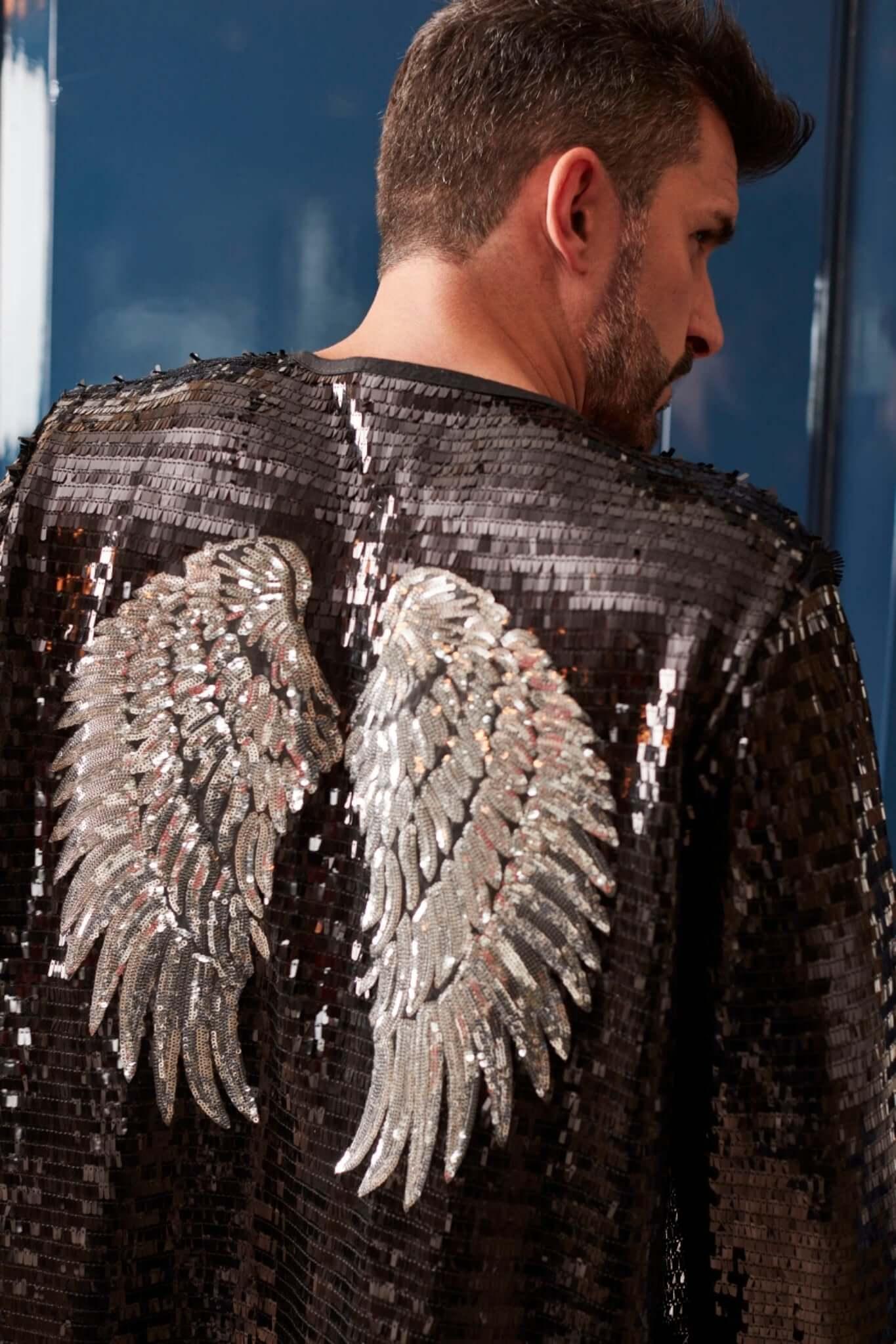 Sequin Kimono