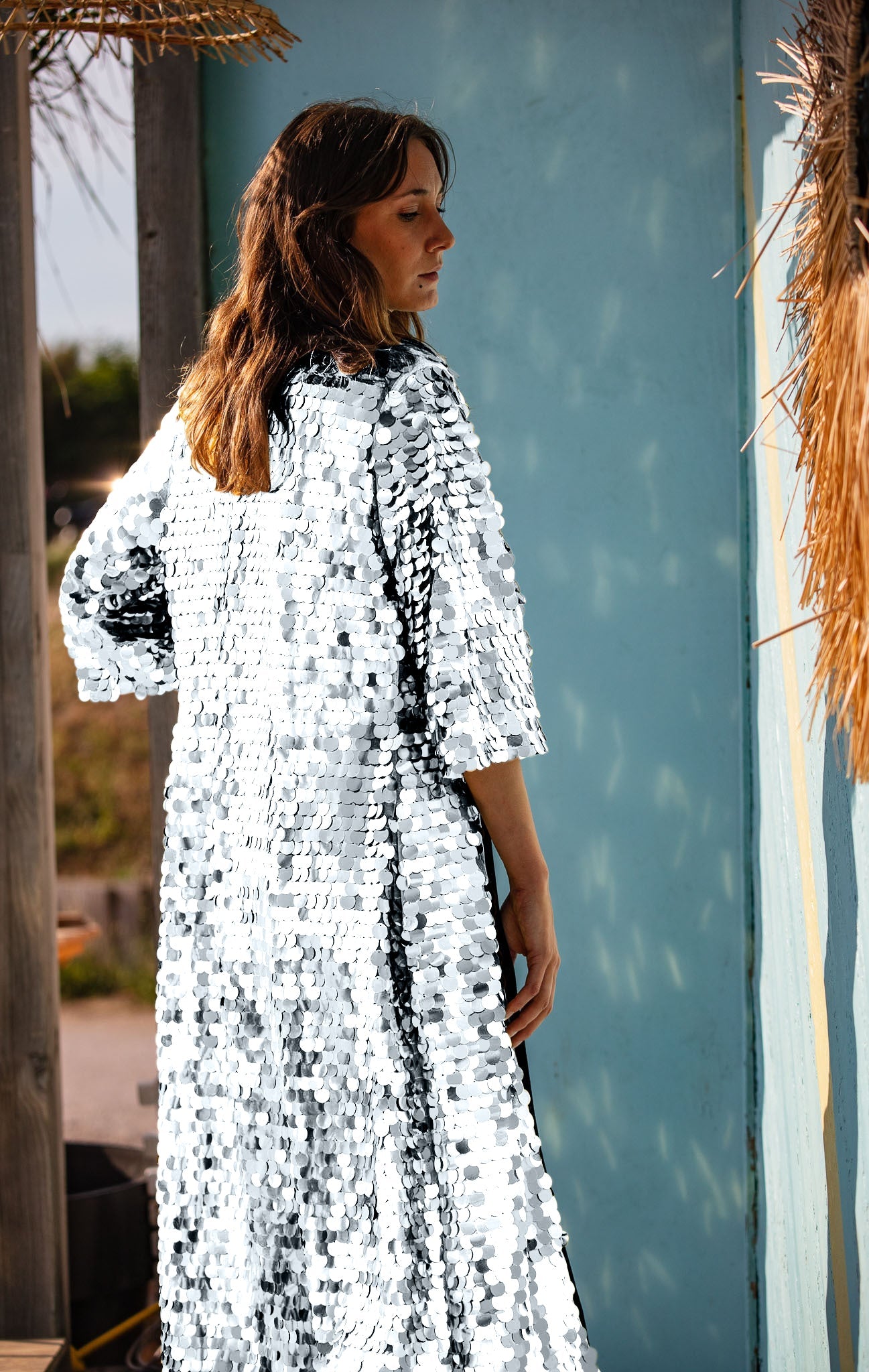 Sequin Kimono