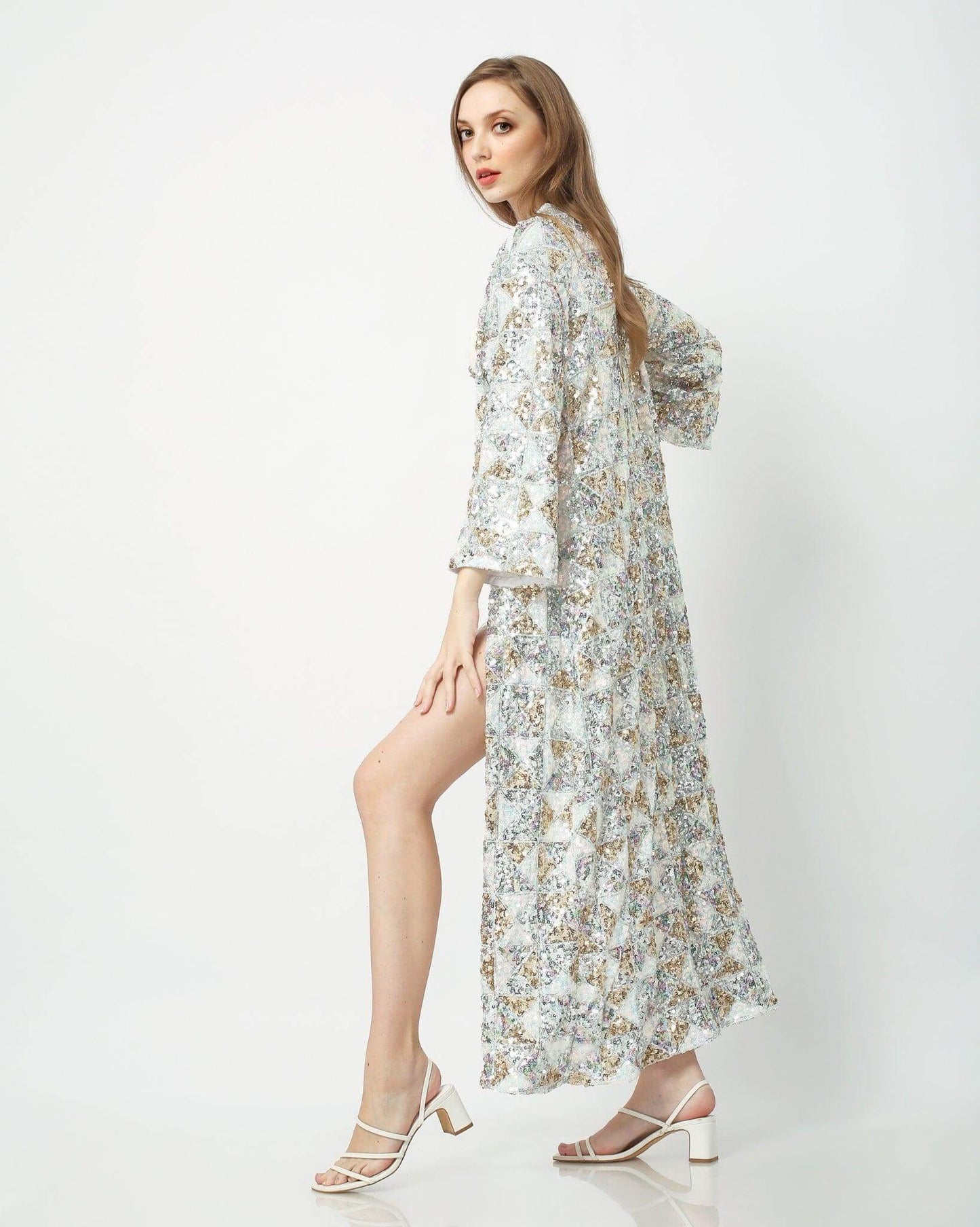 Sequin Kimono