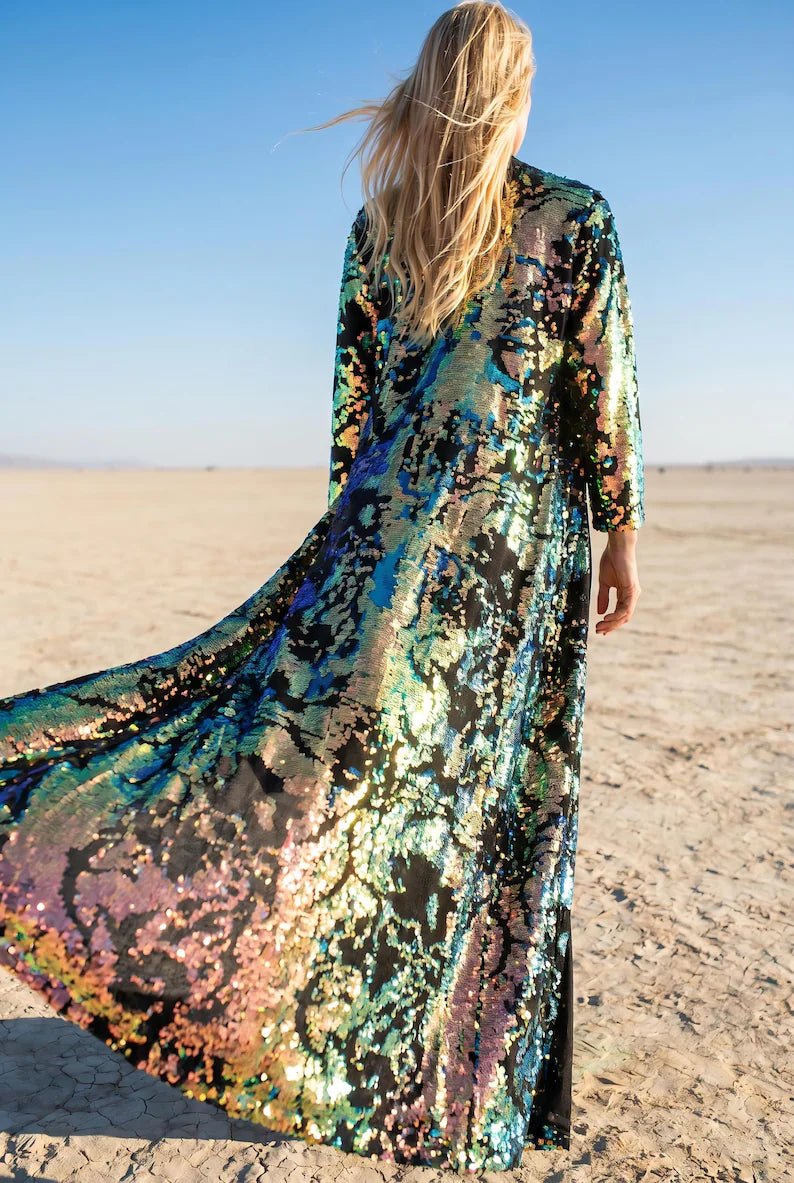 Sequin Kimono