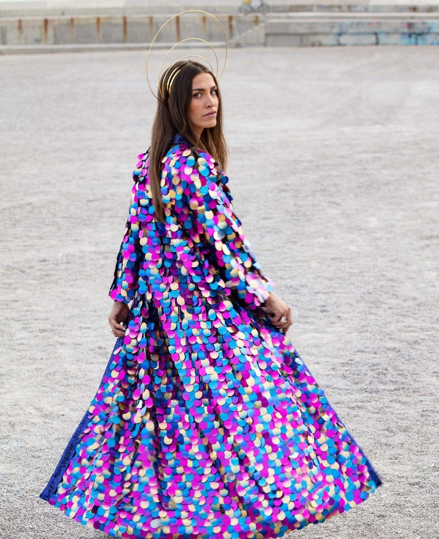 Sequin Kimono