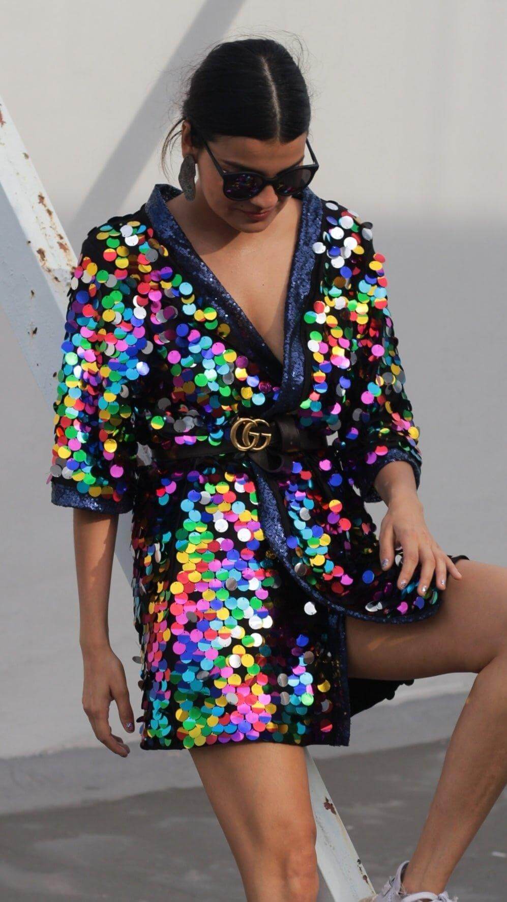 Sequin Kimono