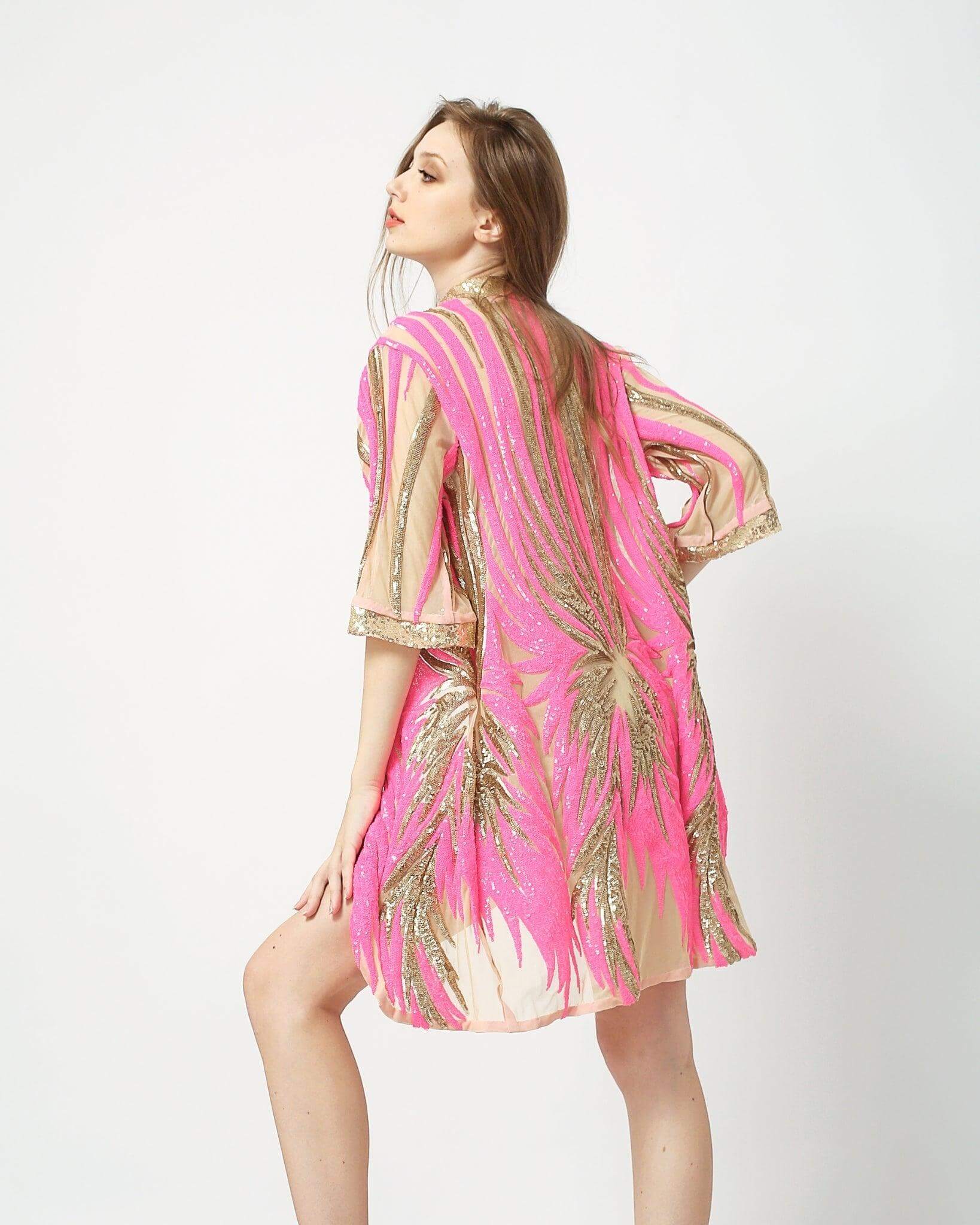 Sequin Kimono
