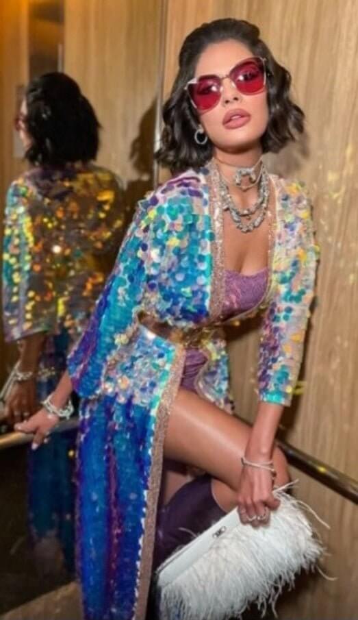 Sequin Kimono