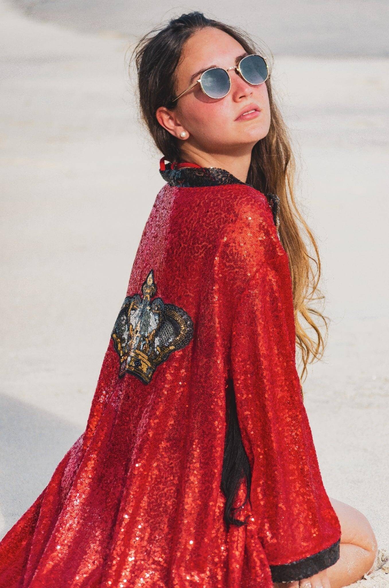 Sequin Kimono