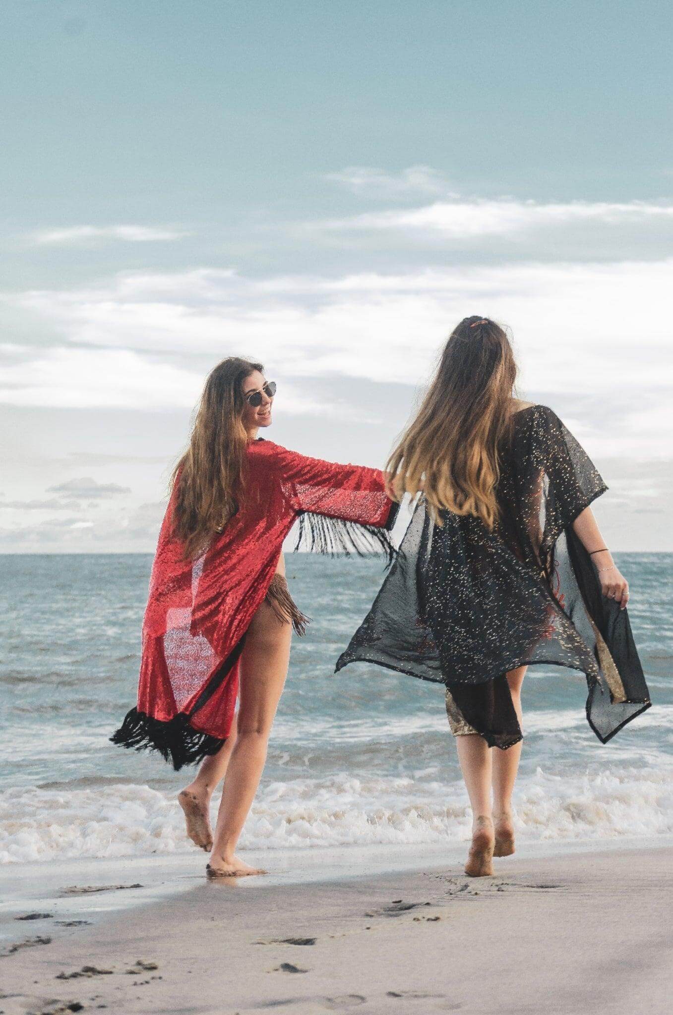 Sequin Kimono