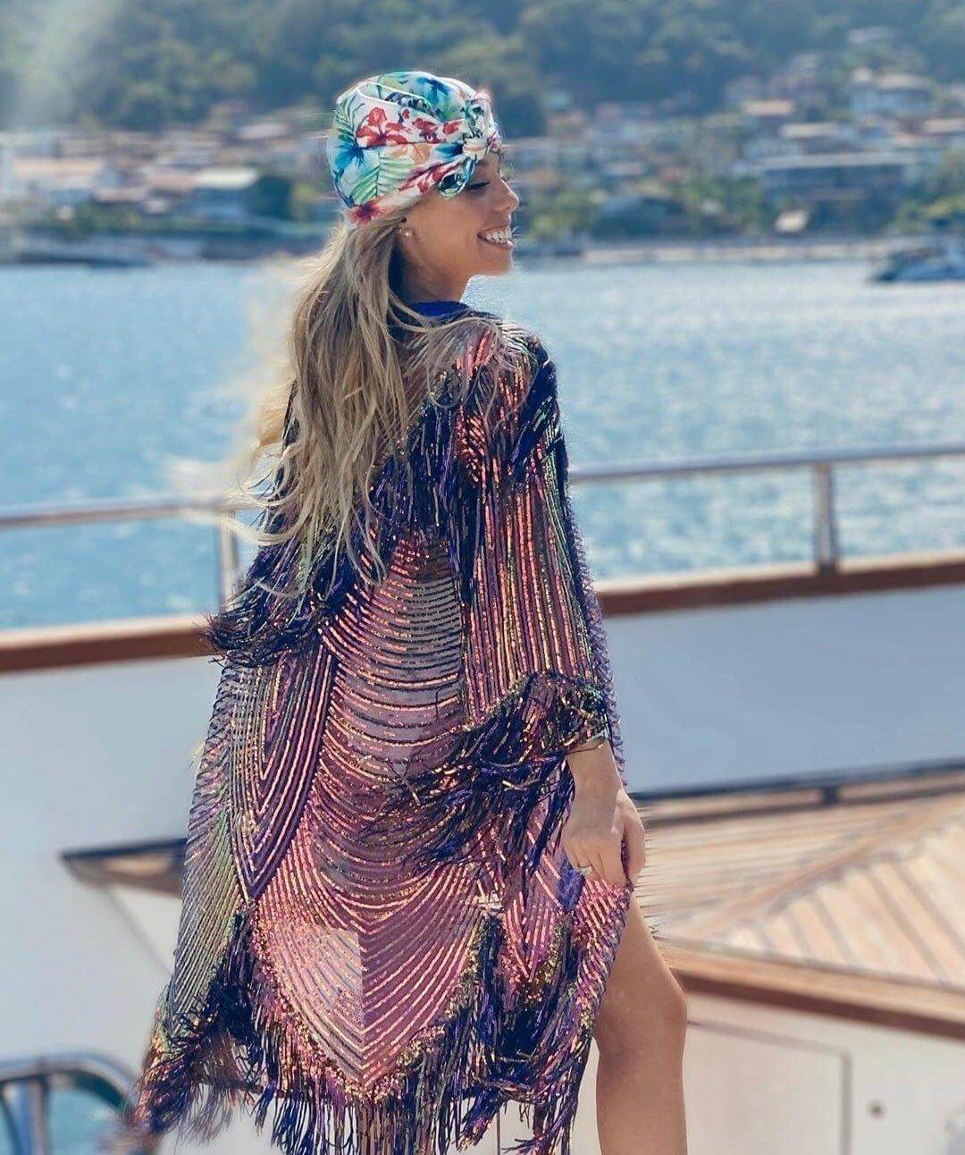 Sequin Kimono