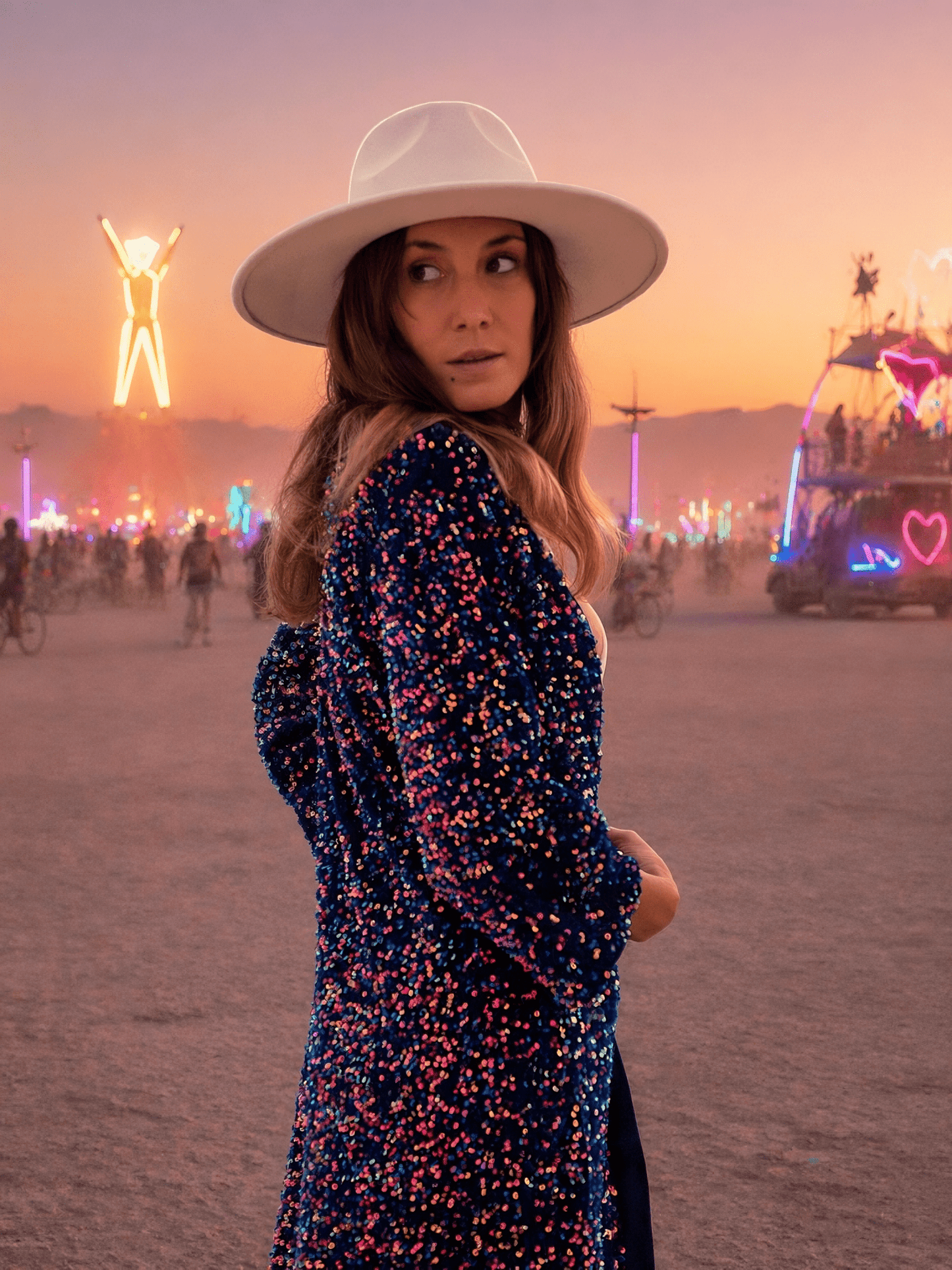 Sequin Kimono